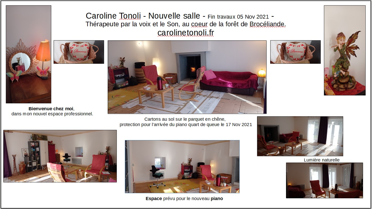 Nouvelle salle professionnelle Caroline Tonoli