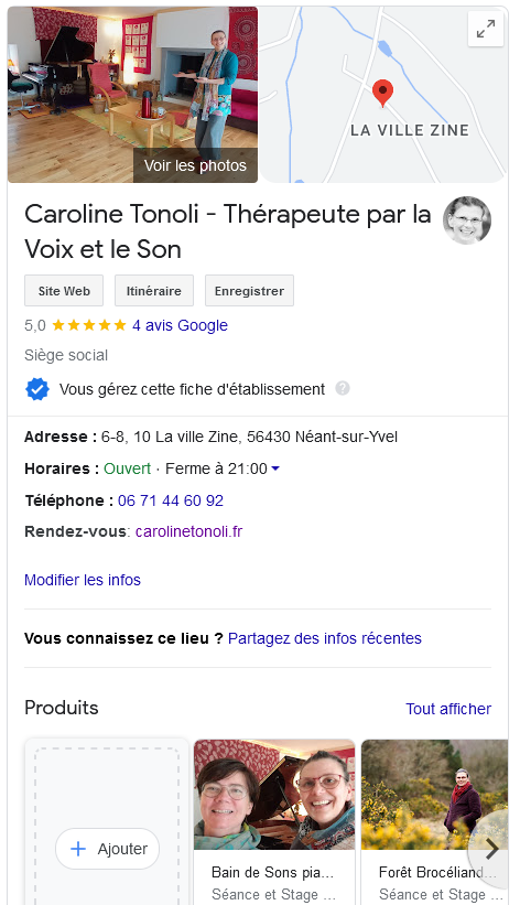 Caroline-Tonoli-Stage-Broceliande-bain-de-foret-bain-de-son-GoogleMyBusiness
