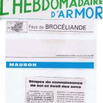 2009-Caroline Tonoli et Francois-co-animation stage-Article Presse-hebdomadaire armor-ete