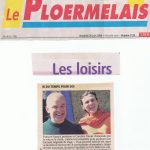 2009-juin-Caroline Tonoli et Francois-co-animation stage-Article Presse-le-ploermelais
