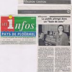 2013-Caroline Tonoli et Kristell Cointo-Duo Concert-Mauron-18-mai-Article Presse-les-infos